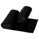 Worki na odpady, śmieci 160l LDPE. 10szt./rol. STRONG - czarne